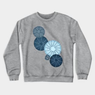 Blue Sea Urchins Crewneck Sweatshirt